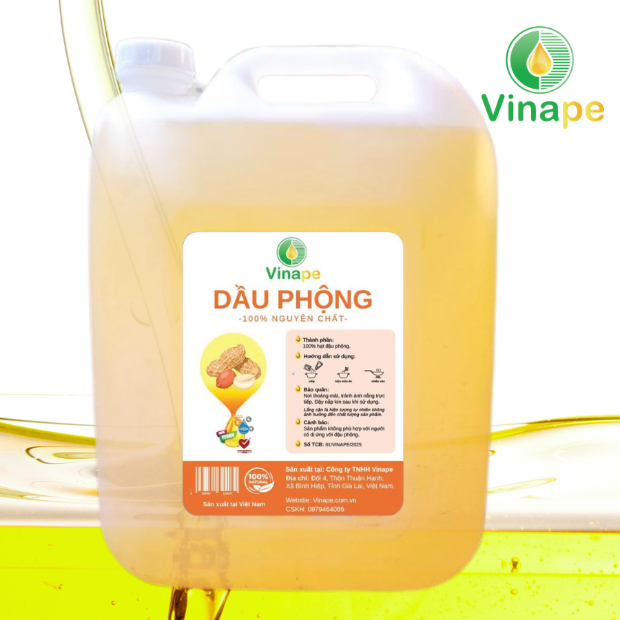 Dầu phộng nguyên chất 30L